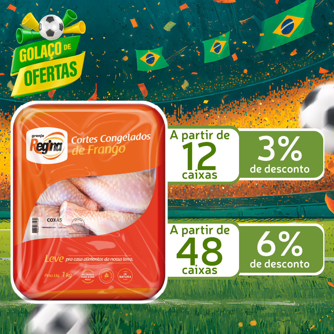 Coxa Cong 1kg - Granja Regina